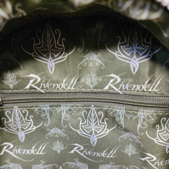 Exclusive Lord of the Rings Rivendell Loungefly Backpack Purse NWT main image 8